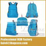 Nylon Teenage Backpack Folding Portable Storage Bag thumbnail-1