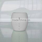 White Painting Bathroom Accessory Set With Czech Drill for Hotel and Home thumbnail-3