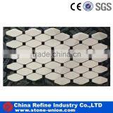 China Manufacturing White Mosaic Tile For Wall/Floor Decoration