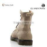 Suede Leather Upper Rubber Bottom Boots Cowboy Boot Casual Style thumbnail-5