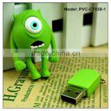 Green Monster PVC Cartoon Usb Stick Hot Sale (PVC-CT838) thumbnail-3