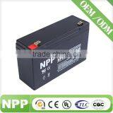 6v10AH NPP High Quality Sealed Lead Acid Battery Rechargeable for Ups thumbnail-1