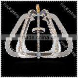67W Modern/Contemporary Crystal Chrome Stainless Steel Chandeliers Living Room thumbnail-1