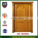 Cherry Interior Solid Wood Double Entry Doors Modern Factory Price thumbnail-5
