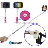 Wireless Self Timer Artifact Handheld Monopod Tripod Mount Camera Clip for IOS Android Smartphone