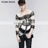 M-004 Fashion Transparent Industrial Men Gothic And Punk Clothing thumbnail-1