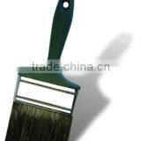 Plastic PET Flat Paint Brush With Plastic Handle thumbnail-1