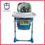 Baby plastic dining table portable kids highchair booster