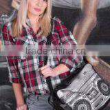 2016 Hot Fashion 3D BOOM BOX Printing One Side Leather Courier Bags Shoulder Bag Message Bags thumbnail-6