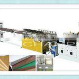 Professional good quality wpc production sheet extrusion line