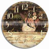 Fashion Garden Outdoor Shabby Chic Vintage Wall Clock