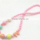 >>Best Selling Pretty Kids Bead Bubble Necklace/ thumbnail-3
