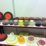 Square Hole Wire Drawing Polishing Wheel Flexible Abrasive Wheel thumbnail-3