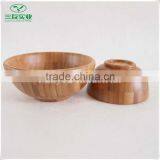 Vertical Grain Natural Bamboo Bowl Two Sizes thumbnail-1