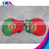 wholesale spandex knit print car wing mirror flag