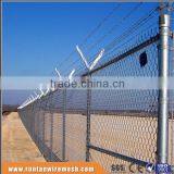 ISO9001 Anping High Quality Hot Dipped Galvanized and Pvc Coated Line Post Chain Link Fence (Trade Assurance)