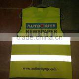 Promotion Green Reflect Vest for Advertising thumbnail-2