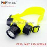 3W Waterproof IPX8 Diving Led Headlamp thumbnail-1