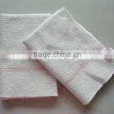 100%recycled Cotton Floor Mop Cloth With Blue Patch and Hole in Center Quality Choice thumbnail-3