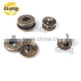 Metal Press Studs Sewing Button Snap Fasteners Sewing Leather Craft Clothes Bags #GZ153-15 thumbnail-3