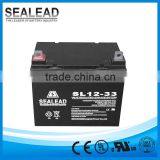 Sealead 12 voltage storage battery 12V 33ah solar panel battery