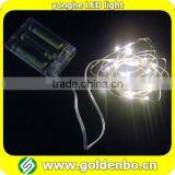 Mini Copper/silver Wire LED String Light With Battery Operated YH-9002B
