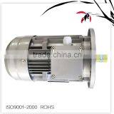 Die Cast Aluminum Cast Iron Housing Double Stage NMRW+NMRW025-150 Worm Gear Speed Reducer , Gearbox Geared Motor for Agriculture thumbnail-3