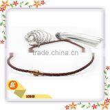 High-quality Genuine Leather Necklace for Ladies With Shell Pendant thumbnail-2