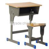 School Desk and Chair With Square Tube School Furniture HXZY062 thumbnail-3