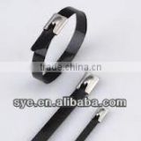 Full Epoxy Coated Ball Lock Stainless Steel Cable Ties