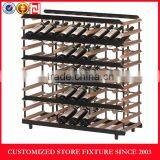 Customized Multifunction Wood Wine Display Rack thumbnail-1
