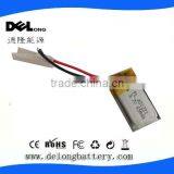 3.7v 65mAh Small Rechargeable Lipo Battery 401221