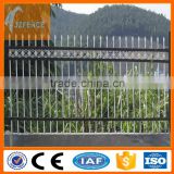 Hot Dip Galvanized British Standard Home Garden Steel Palisade Fencing