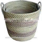 High quality best selling 2016 water hyacinth round coloful storage from Vietnam