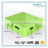 In Stock!!! 2016 High Quality 800 Lumens Cheap Mini Native HD LED USB DLP Projector UC50 1080P 3D Micro Hologram Projector thumbnail-3