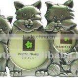 Bronze Lucky Cat Photo Frame CQP0012
