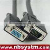 Db15 Pin Cable Hdb 15 Pin Male to Female VGA Cable Svga Cable