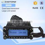 2016 new launch DUAL BAND TRANSCEIVER ZASTONE D9000 dual band mobile car radio transceiver