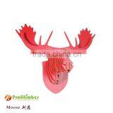 Animal Shape Wood Art Craft for Wall Hanging Home Decoration thumbnail-6