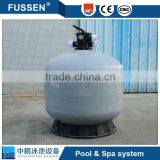 Swimming pool water filtration sand filters