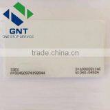 White Blank ID Card With Code