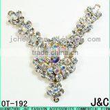 Top Fashion Crystal AB Rhinestone Decorated Shoe Ornament/ Shoe Accessory/ Shoe Trim thumbnail-1