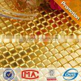JY-HP01 Huizhou Boluo mosaic factory Mirror square gold leaf glass mosaic tile acid and alkali resistance mosaic
