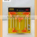 6pcs T-Handle Torx Key Wrench Set / Double Blister High Quality CR-V OEM