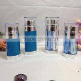Plastic Oblate Dual Chamber Bottle Cosmetic Packaging JS-S01 thumbnail-4