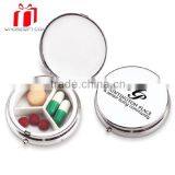 3 Compartments Medication Pocket Plastic Pill Box
