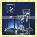 Handcrafted New Design Crystal Earth Trophies And Awards For Company Promotion Gifts thumbnail-1