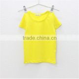 kids clothes pure colorful T-shirt from China