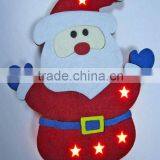 Battery Opperated Suction Fabric Santa Claus