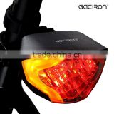 2015 Gaciron wireless control with left and right arrows bicycle turn signal tail light